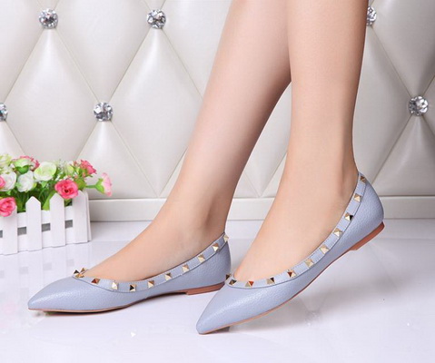 Valentino Shallow mouth flat shoes Women--084